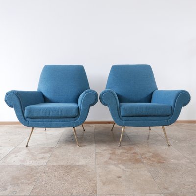 Mid-Century Italian Armchairs, Set of 2-JRP-1756039