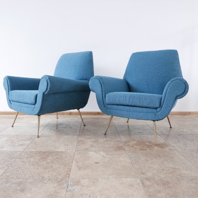 Mid-Century Italian Armchairs, Set of 2-JRP-1756039