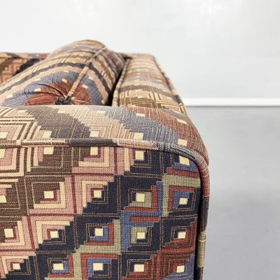 Mid-Century Italian Armchairs With Missoni Fabric by Saporiti Italia, 1980s, Set of 2-GDD-1180017