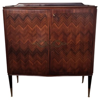 Mid-Century Italian Art Deco Inlay Sideboard by Vittorio Dassi, 1950s-EUP-1754121