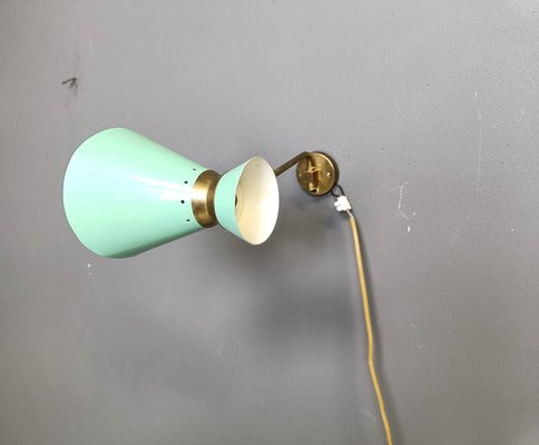 Mid-Century Italian Articulated Wall Light, 1950s-IRH-2040394