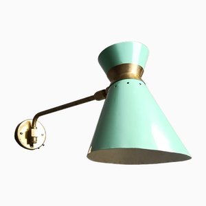 Mid-Century Italian Articulated Wall Light, 1950s-IRH-2040394