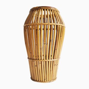 Mid-Century Italian Bamboo Umbrella Stand by Franco Albini for Vittorio Bonacina, 1960s-RSE-2027077