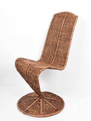 Mid-Century Italian Banana Leaf S Chair Armchair by Marzio Cecchi for Studio Most, 1970s-JDR-1125898