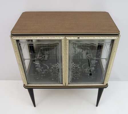 Mid-Century Italian Bar Cabinet by Umberto Mascagni for Harrods London, 1950s-FER-1094671