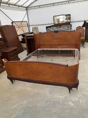 Mid-Century Italian Bed Frame, 1940s-OXJ-1723120