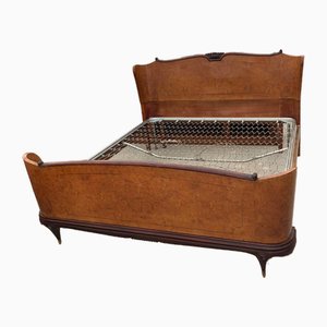 Mid-Century Italian Bed Frame, 1940s-OXJ-1723120