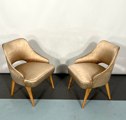 Mid-Century Italian Bedroom Chairs, 1950s, Set of 2-OT-1167839