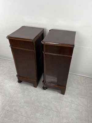 Mid-Century Italian Bedside Tables, 1930s, Set of 2-YST-2016164