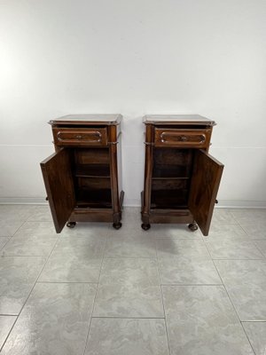 Mid-Century Italian Bedside Tables, 1930s, Set of 2-YST-2016164