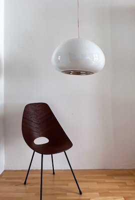 Mid-Century Italian Black and White Pendant Light by Achille and Pier Giacomo Castiglioni for Flos, 1965-VNE-1194138