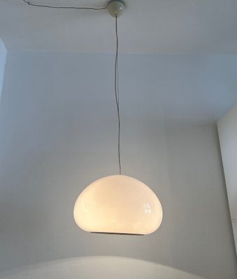 Mid-Century Italian Black and White Pendant Light by Achille and Pier Giacomo Castiglioni for Flos, 1965-VNE-1194138