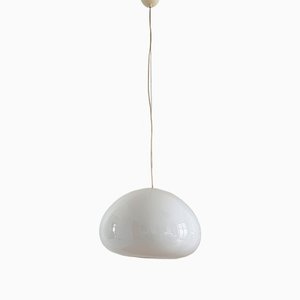 Mid-Century Italian Black and White Pendant Light by Achille and Pier Giacomo Castiglioni for Flos, 1965-VNE-1194138