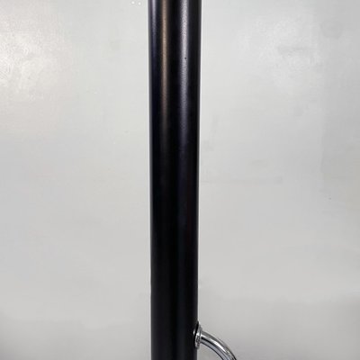 Mid-Century Italian Black Steel Callimaco Floor Lamp by Sottsass for Artemide, 1980-GDD-1134828