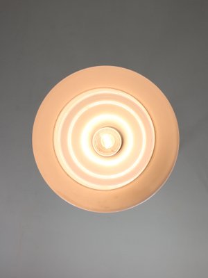 Mid-Century Italian Brass and Opaline Pendant Lamp-HGJ-1251419