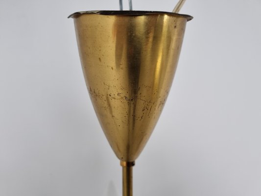 Mid-Century Italian Brass Chandelier, 1960s-IRH-1264868