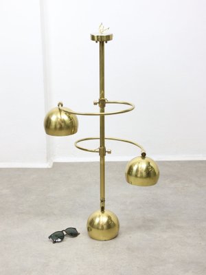 Mid-Century Italian Brass Chandelier, 1960s-HGJ-1761586