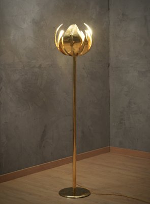 Mid-Century Italian Brass Floor Lamp, 1940s-UH-1790881