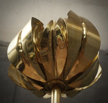 Mid-Century Italian Brass Floor Lamp, 1940s-UH-1790881