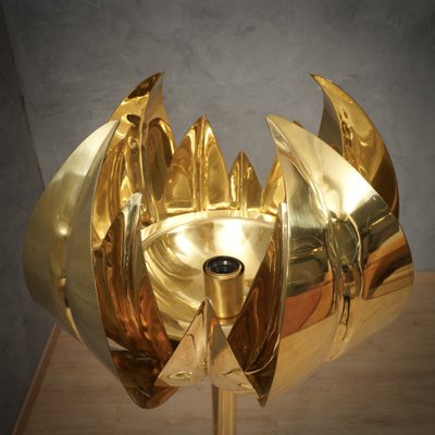 Mid-Century Italian Brass Floor Lamp, 1940s-UH-1790881