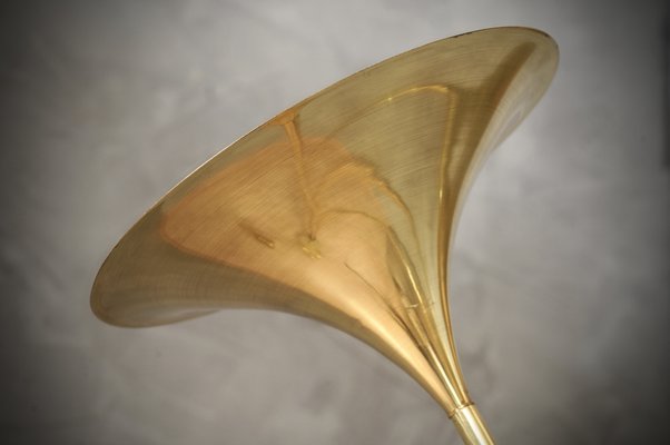 Mid-Century Italian Brass Floor Lamp, 1970s-UH-1819496