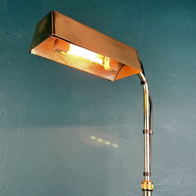 Mid-Century Italian Brass Floor Lamp by Relux Milano, 1970s-WQC-1143955