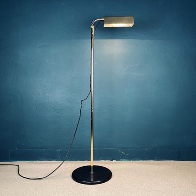 Mid-Century Italian Brass Floor Lamp by Relux Milano, 1970s-WQC-1143955