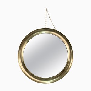 Mid-Century Italian Brass Narciso Mirror by Sergio Mazza for Artemide, 1960s-JDR-1125947