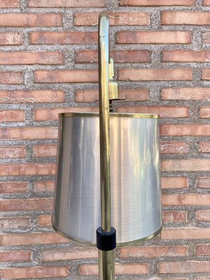 Mid-Century Italian Brass Pendant Floor Lamp, 1960s-NOU-807107