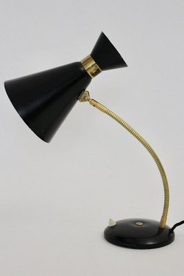 Mid-Century Italian Brass Table Lamp, 1950s-NB-551672