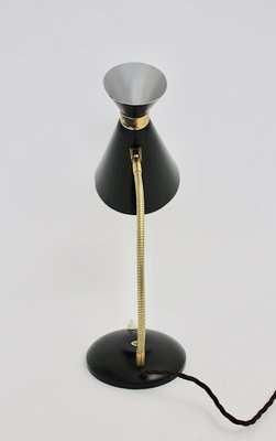 Mid-Century Italian Brass Table Lamp, 1950s-NB-551672