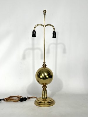 Mid-Century Italian Brass Table Lamp, 1950s-OT-1313244