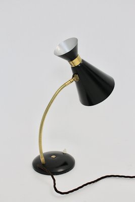 Mid-Century Italian Brass Table Lamp, 1950s-NB-551672