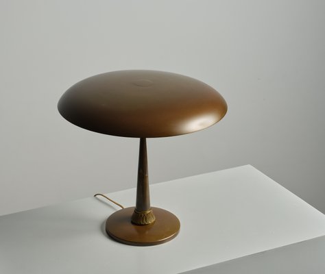 Mid-Century Italian Brass Table Lamp, 1950s-KJ-2035658