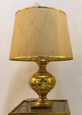 Mid-Century Italian Brass Table Lamp, 1960s-YUW-647218