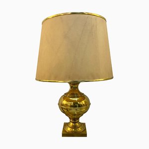 Mid-Century Italian Brass Table Lamp, 1960s-YUW-647218