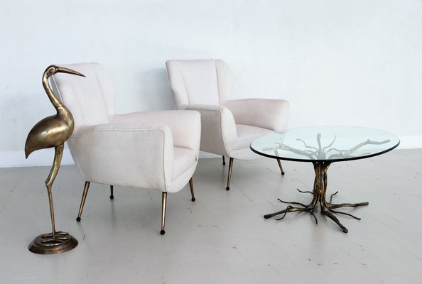 Mid-Century Italian Brutalist Coffee Table in Tree Shape by Salvino Marsura, 1960s-VNE-1347669