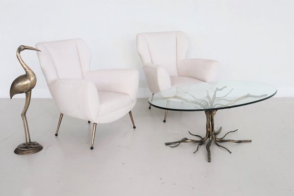 Mid-Century Italian Brutalist Coffee Table in Tree Shape by Salvino Marsura, 1960s-VNE-1347669