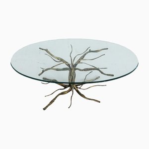 Mid-Century Italian Brutalist Coffee Table in Tree Shape by Salvino Marsura, 1960s-VNE-1347669