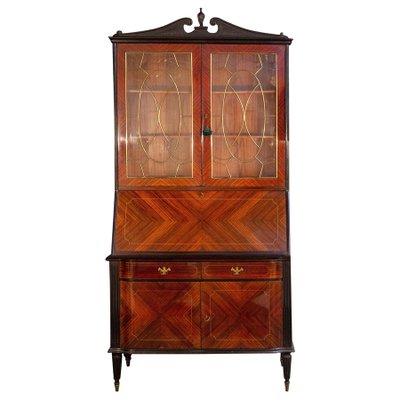 Mid-Century Italian Cabinet Bookcase, 1950s-MBH-1032453