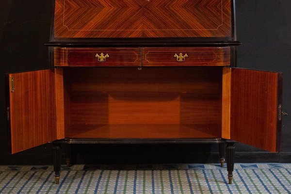 Mid-Century Italian Cabinet Bookcase, 1950s-MBH-1032453