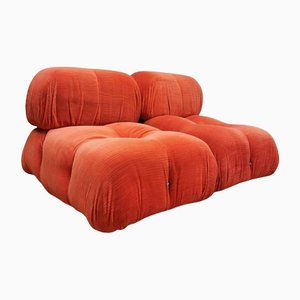 Mid-Century Italian Camaliona Lounge Sofa by Mario Bellini for B&B Italia / C&B Italia, 1970s, Set of 2-BW-1158583