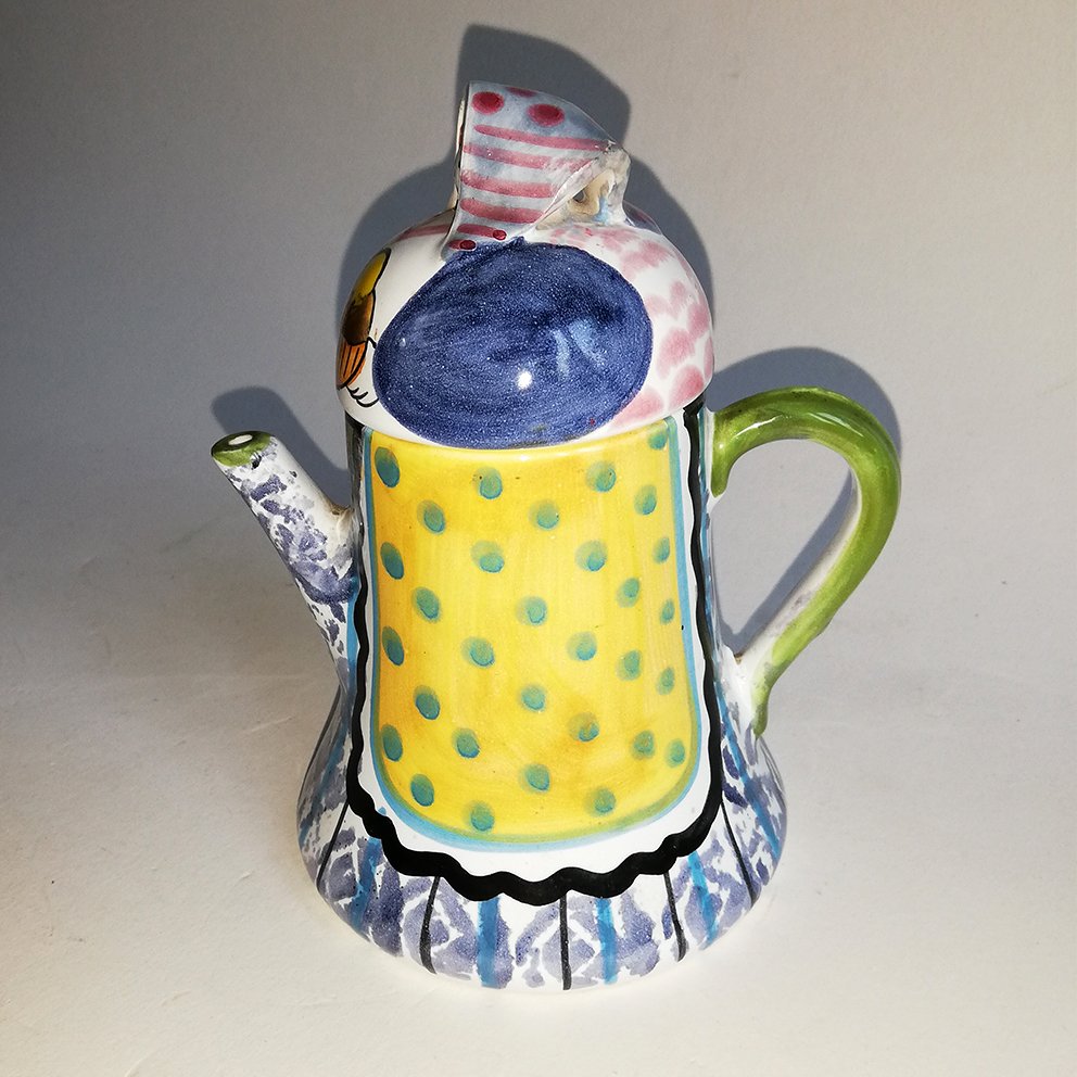 Mid-Century Italian Ceramic Jug by Farin for Italica ARS