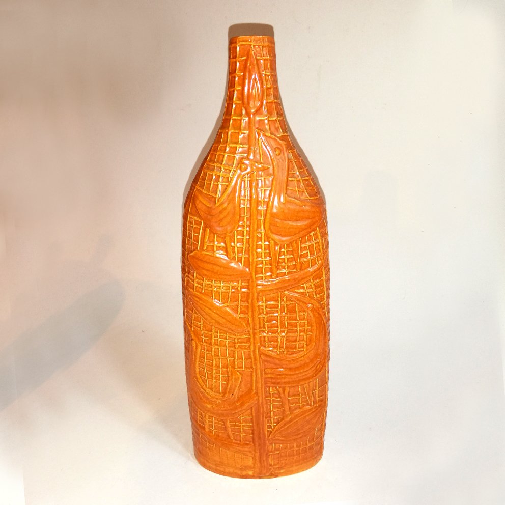 Mid-Century Italian Ceramic Vase by Cesare Sartori