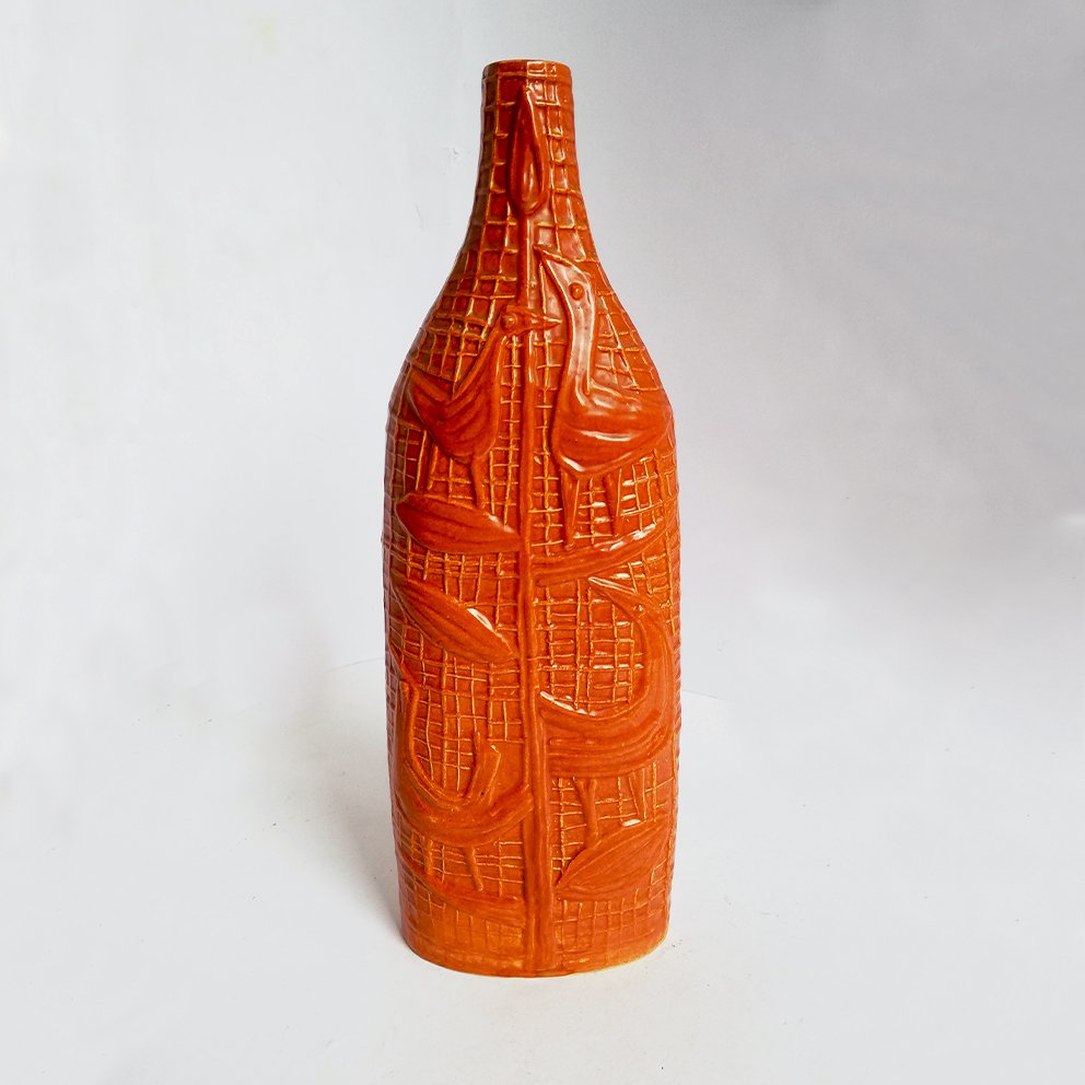 Mid-Century Italian Ceramic Vase by Cesare Sartori