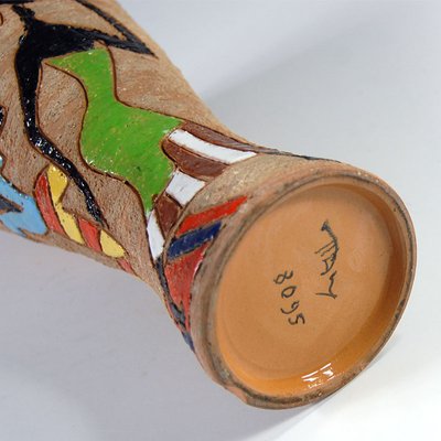 Mid-Century Italian Ceramic Vase from Fratelli Fanciullacci-GIW-1313137