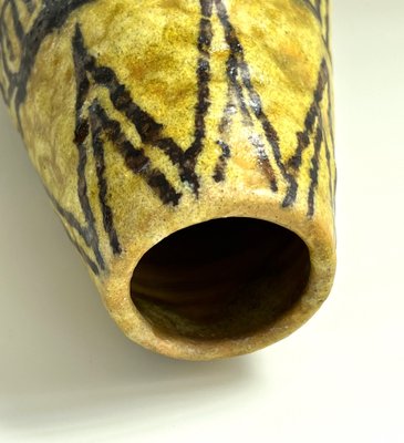 Mid-Century Italian Ceramic Vase in the style of Guido Gambone, 1950s-VNE-2026847