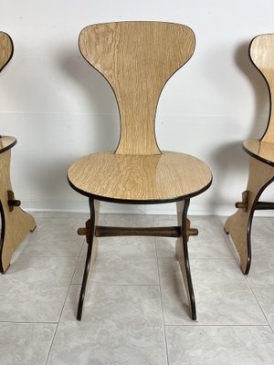 Mid-Century Italian Chairs, 1960s, Set of 6-YST-1821118