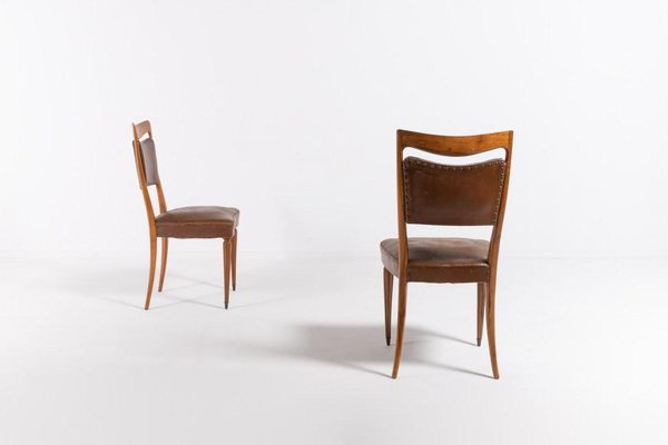 Mid-Century Italian Chairs from Vittorio Dassi, 1950s-KMC-1349202