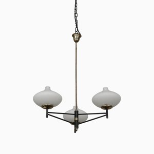 Mid-Century Italian Chandelier, 1950s-QAX-1817970